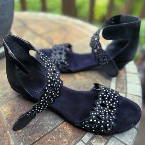 Black Rieker Sandals